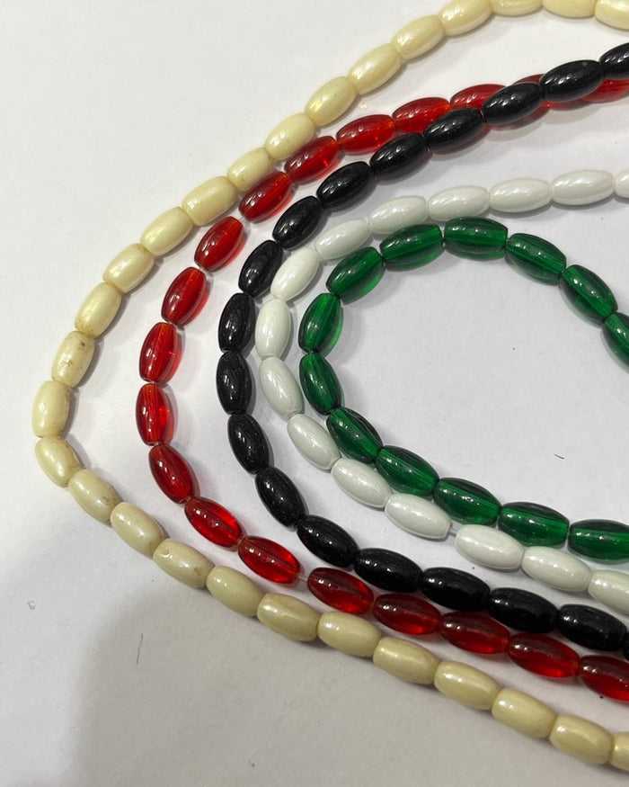 4mm Oval beads // 50-60 beads