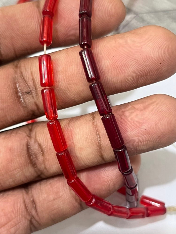 4mm tube beads // 50-60 beads