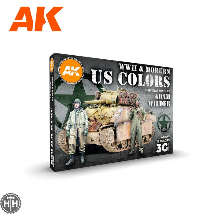 Adam Wilder Signature Set 18 Colores AK Paint Sets AK Interactive