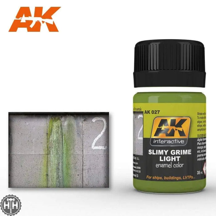 Ak-027 Slimy Grime Light Weathering AK Interactive