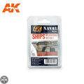Ak-555 Ships Vol.1 Weathering Set AK Paint Sets AK Interactive