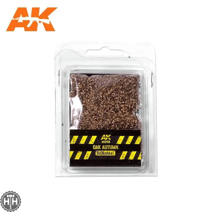 Ak8158 Oak Autumn Leaves - 28 Mm. 1/72 (Bag 7 Gr.) Leaves AK Interactive