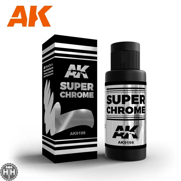 AK9198 AK Super Chrome Chrome Paint AK Interactive
