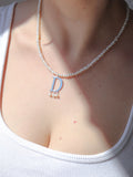 Anne Boleyn Necklace 925 Silver Any Letter You Want