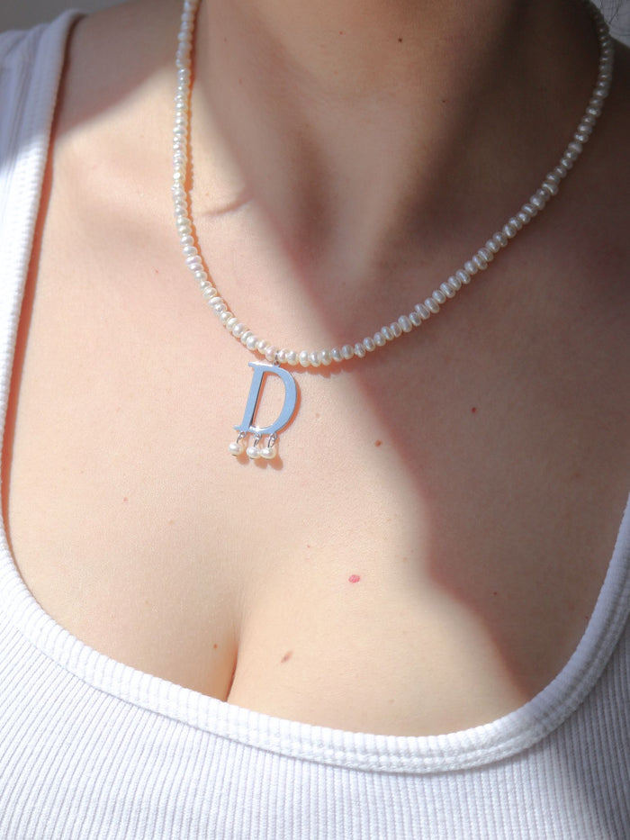 Anne Boleyn Necklace 925 Silver Any Letter You Want