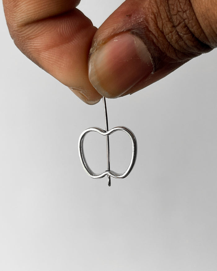 Apple charm l 10 pcs