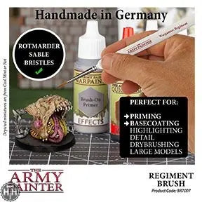 Army Painter Wargamer Brush: Regiment Army Painter Brushes Army Painter
