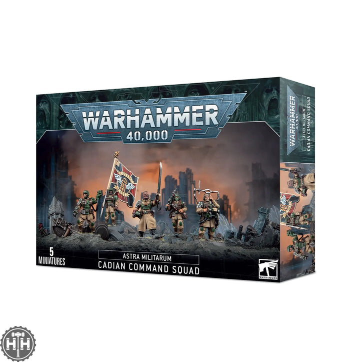 Astra Militarum: Cadian Command Squad Games Workshop