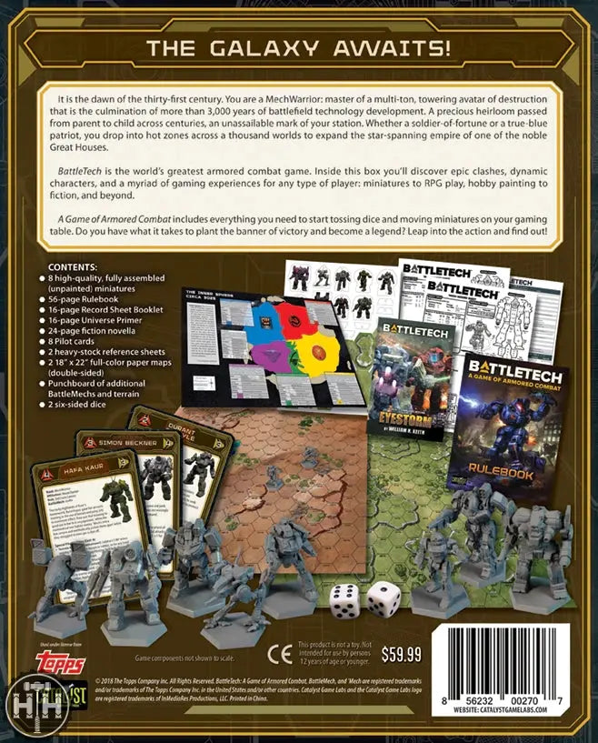 BattleTech: A Game of Armored Combat Battletech Catalyst Game Labs