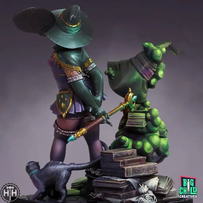 Big Child Creatives - Kat, Witch’s Apprentice 75mm Songs of War BIG CHILD CREATIVES