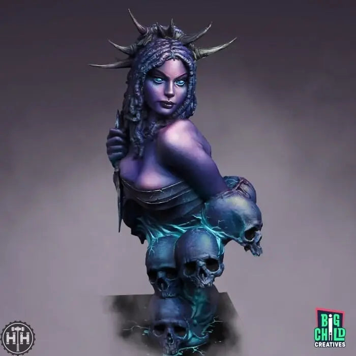 Big Child Creatives: Liadan, Oracle of the Varan´az ghar Bust Songs of War Big Child Creatives