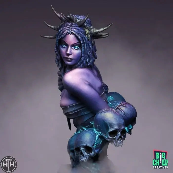Big Child Creatives: Liadan, Oracle of the Varan´az ghar Bust Songs of War Big Child Creatives
