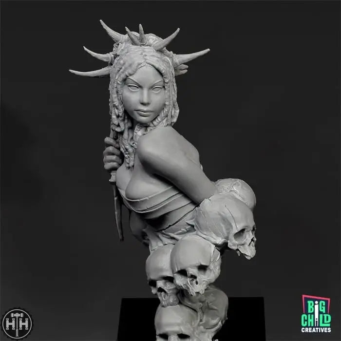 Big Child Creatives: Liadan, Oracle of the Varan´az ghar Bust Songs of War Big Child Creatives