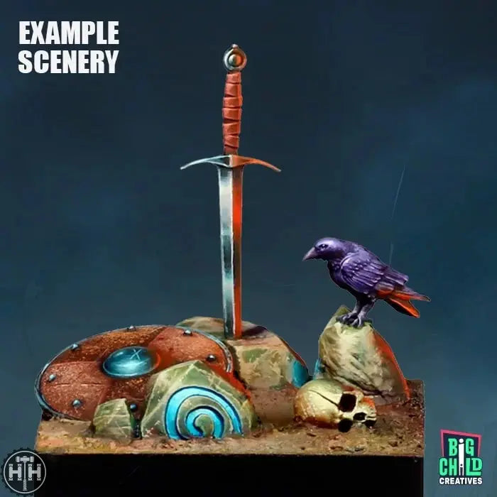 Big Child Creatives - Scenery kit for Echoes of Camelot collection 75mm Echoes of Camelot Big Child Creatives