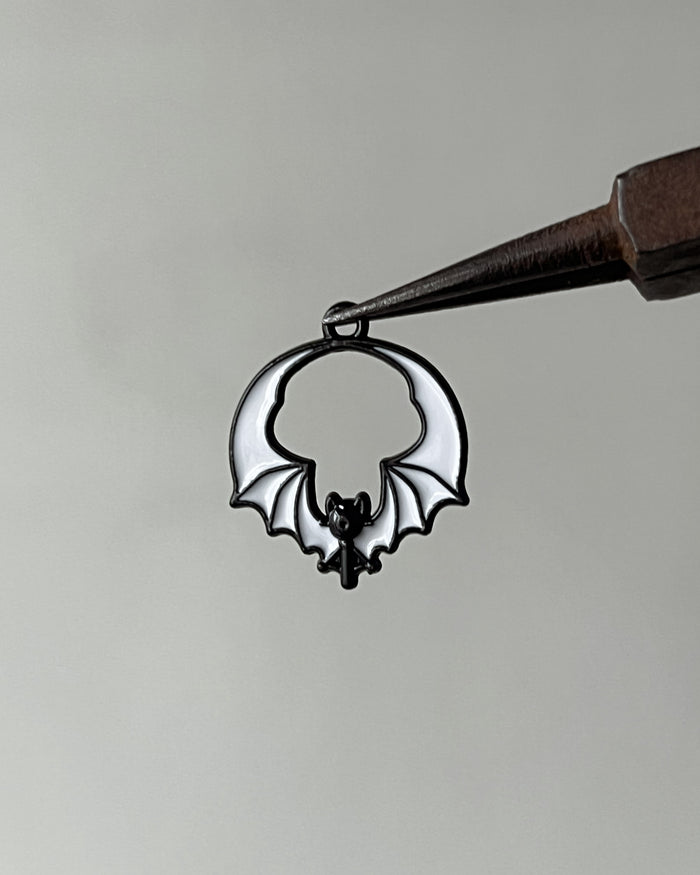 Black Bat wing charm