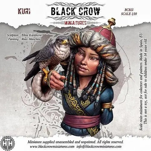 Black Crow Miniatures - Kuri Bust BlackCrowMinis