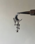 Black Moon bling charm