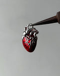 Bloody Heart Organ charm
