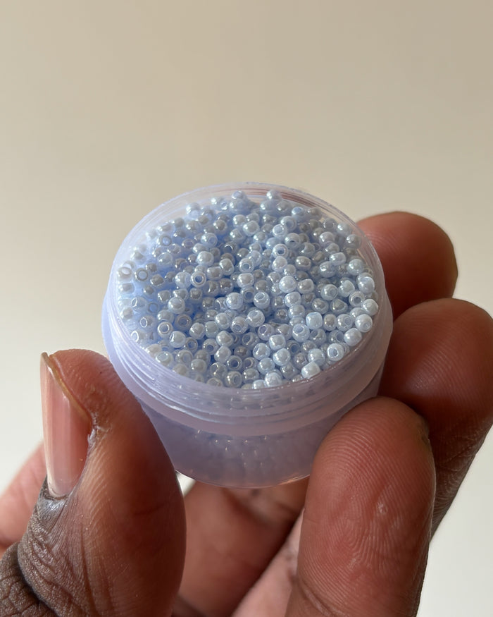 Blue 11/0 size seed beads