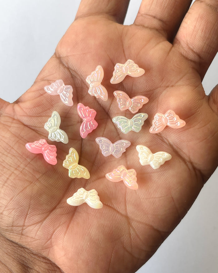 Butterfly beads / 50 grams