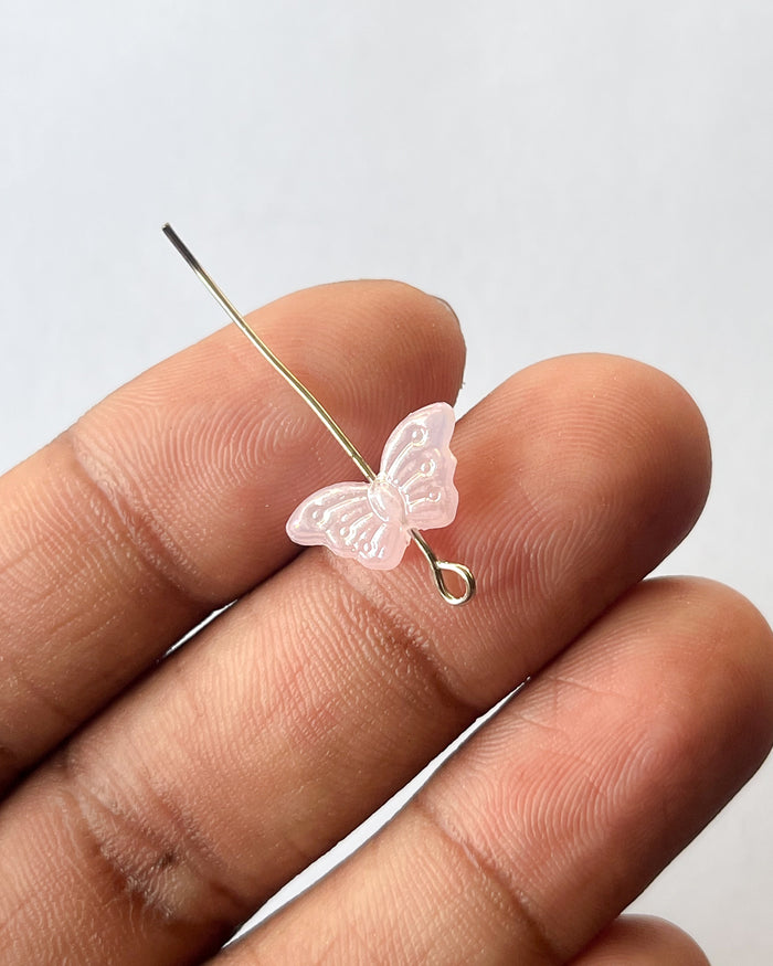 Butterfly beads / 50 grams