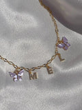 Butterfly Name Necklace