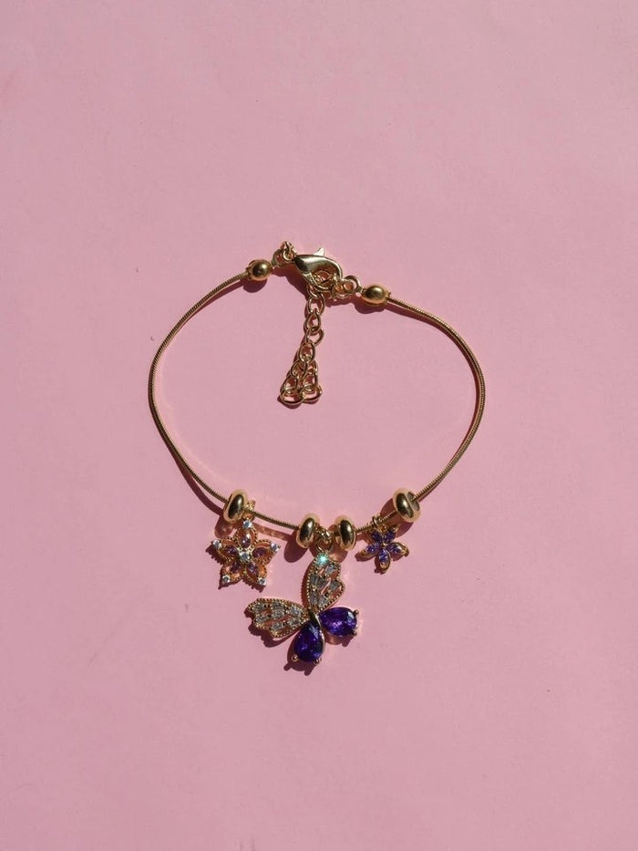 Butterfly Team Friendship Bracelet (piece)
