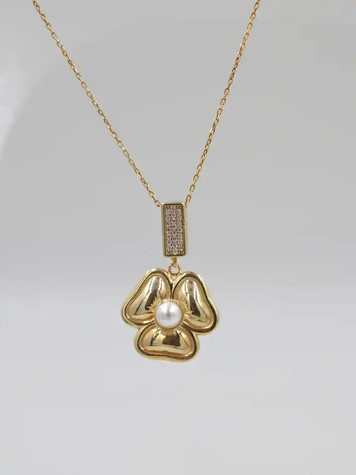 Clover 925 Silver Necklace
