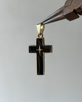Cross bling Gold charm