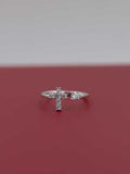 Cross Glow 925 Silver Ring