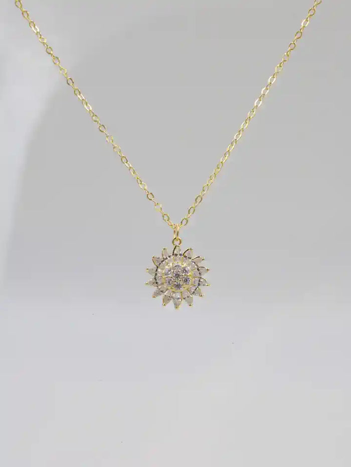 Daisy Fidget 925 Silver Necklace