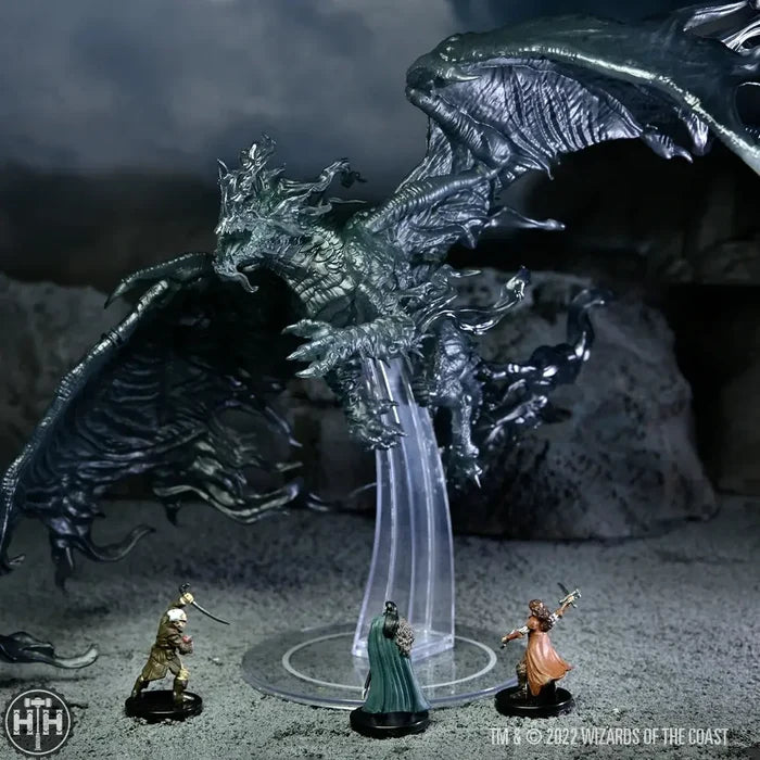 D&D Icons of the Realms: Adult Blue Shadow Dragon D&D RPG Miniatures WizKids