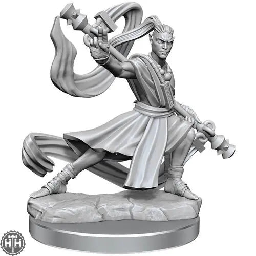 D&D Frameworks: Elf Monk Male D&D RPG Miniatures Wizkids