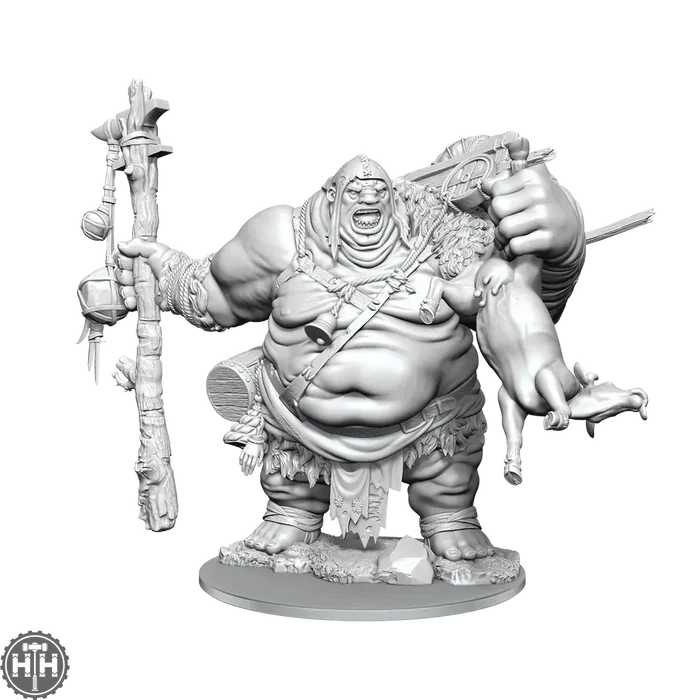 D&D Frameworks: Hill Giant D&D RPG Miniatures Wizkids