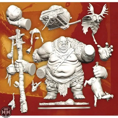 D&D Frameworks: Hill Giant D&D RPG Miniatures Wizkids