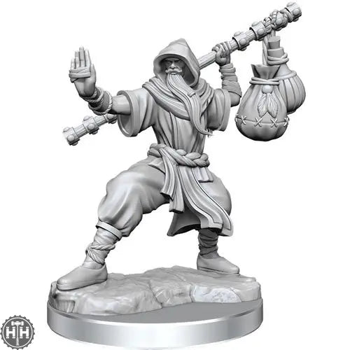 D&D Frameworks: Human Monk Male D&D RPG Miniatures Wizkids