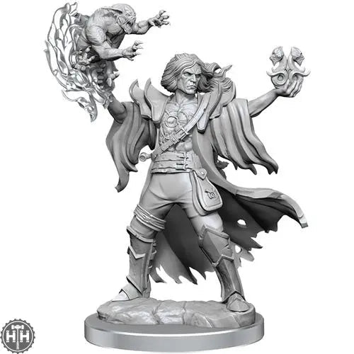 D&D Frameworks: Human Warlock Male D&D RPG Miniatures Wizkids