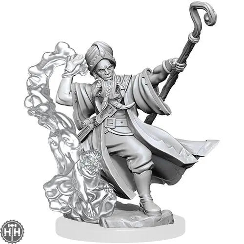 D&D Frameworks: Human Wizard Male D&D RPG Miniatures Wizkids