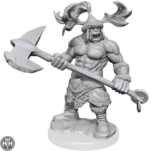 D&D Frameworks: Orc Barbarian Male D&D RPG Miniatures Wizkids