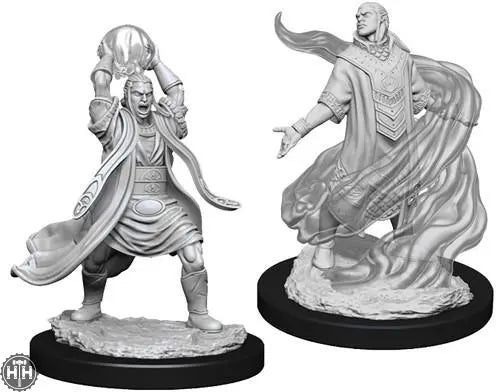 Male Elf Sorcerer D&D RPG Miniatures WizKids