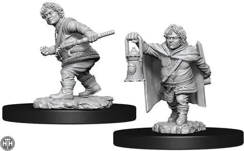 Male Halfling Rogue D&D RPG Miniatures WizKids