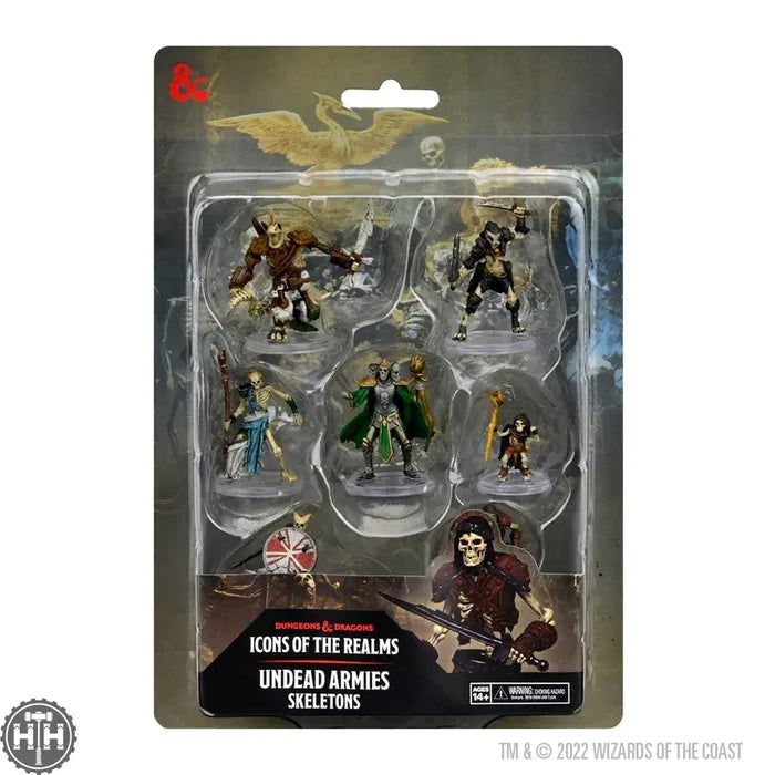 D&D Icons of the Realms - Undead Armies Skeletons D&D RPG Miniatures Wizkids