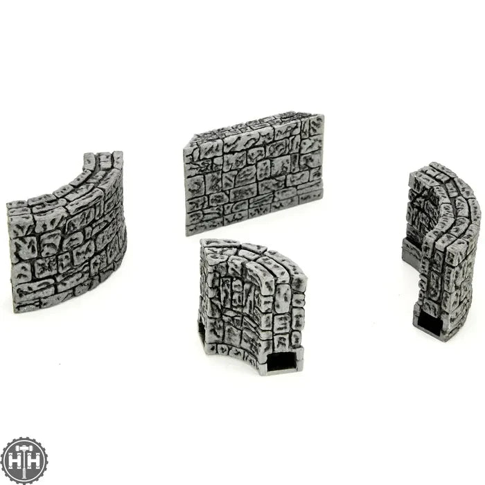 WarLock Tiles: Expansion Pack - 1 in. Dungeon Angles & Curves D&D RPG Miniatures Wizkids
