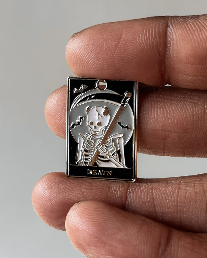 “Death” Tarot card charm - 1 pc
