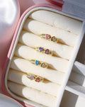 Double Heart 925 Silver Ring