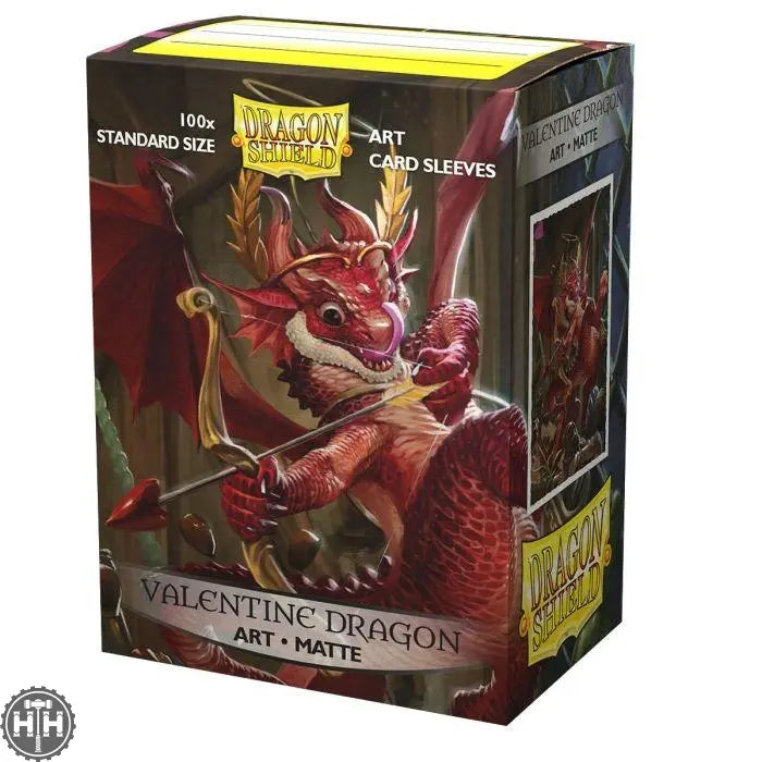 DS100 Art Matte - Valentine Dragon 2020 Dragonshield 100 Dragonshield