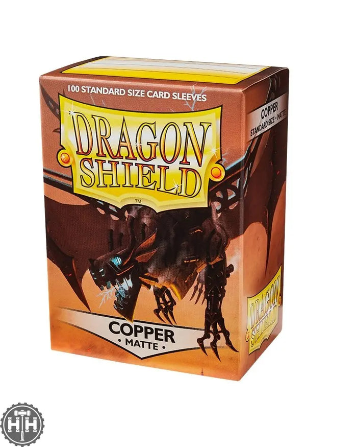 DS100 Matte Copper Dragonshield 100 Dragonshield