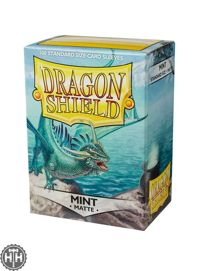 DS100 Matte Mint Dragonshield 100 Dragonshield