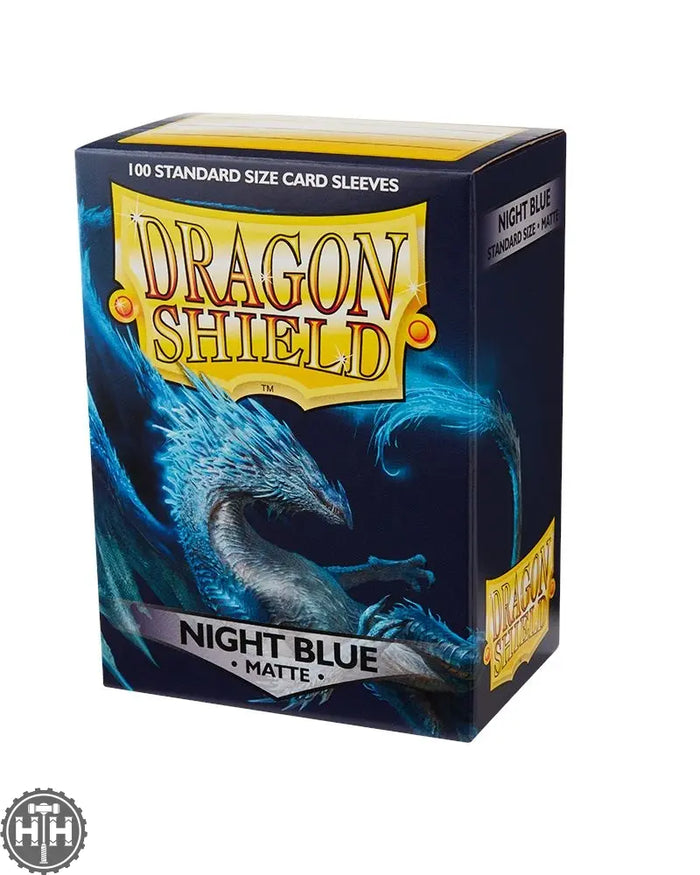 DS100 Matte Night Blue Dragonshield 100 Dragonshield