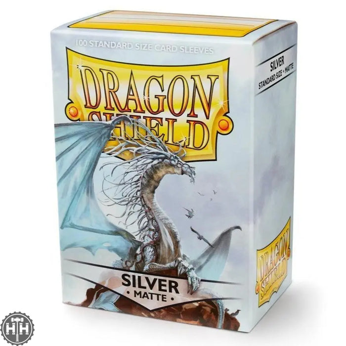 DS100 Matte Silver Dragonshield 100 Dragonshield